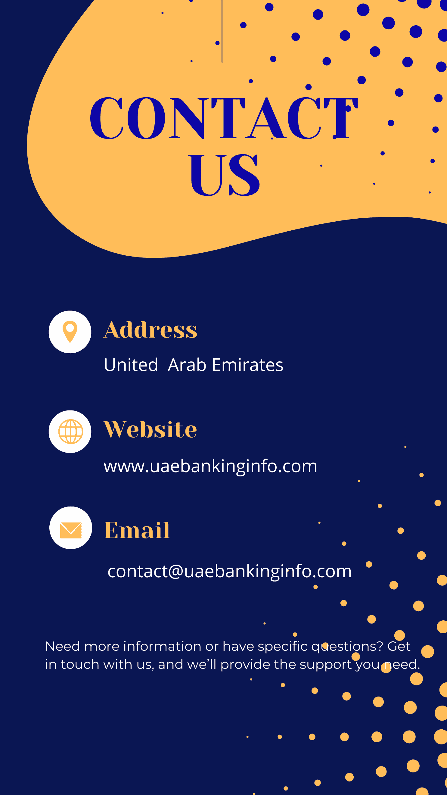 contact us